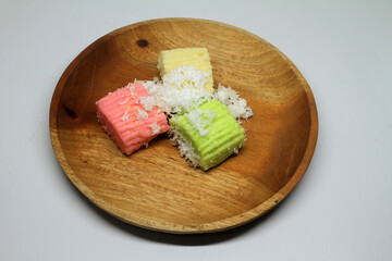 Getuk is a traditional Javanese snack made from cassava or cassava as the main ingredient
