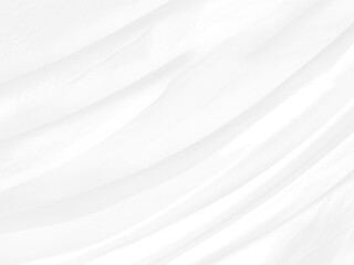 abstract white and gray soft fabric beauty smooth curve shape decorate fashion textile background