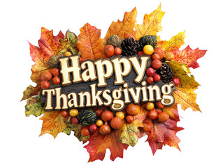 Happy Thanksgiving sign autumnal decor