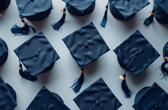 Square academic hat, class of 2025, Oxford cap