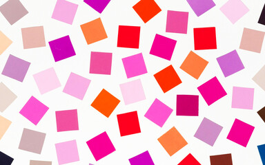 Fototapeta premium Colorful Sticky Notes on White Background