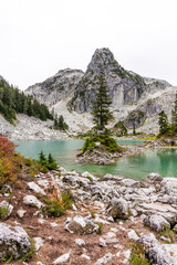 Scenic View of Watersprite Lake in Squamish, British Columbia