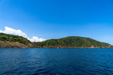 island in the middle of the sea