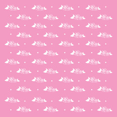 Seamless vector floral wallpaper. Decorative vintage pattern in classic style with flowers and twigs. Two tone ornament with white peony