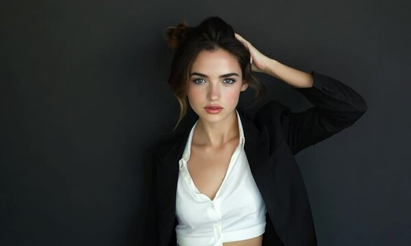 portrait of a beautiful woman