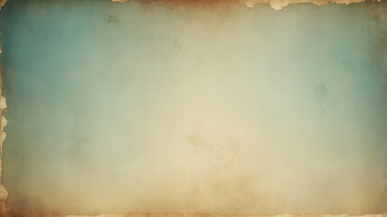Fototapeta premium Aged parchment sheet with torn edges, stained with sepia, textured with grunge and vintage design, perfect for antique-themed backgrounds