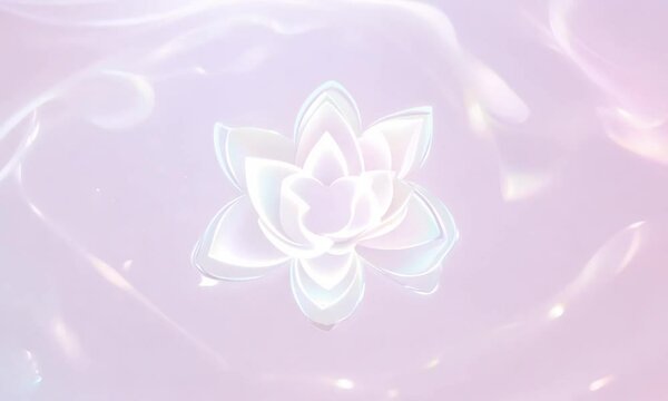 Beautiful pink floral vector illustration for spring card design