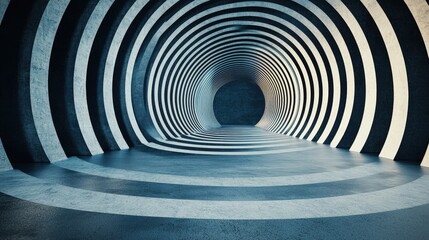 Circular patterns symbolizing the cyclical nature of market forces