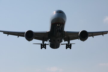 Twin-aisle aircraft.