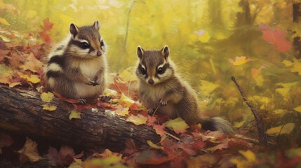 Animals in the Forest