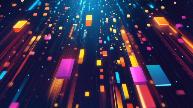 Abstract Leaderboard Game Vectors design