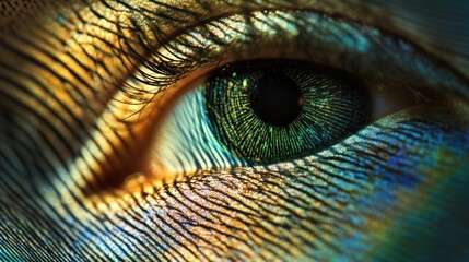 Obraz premium The integration of biometric security features in modern banknotes, designed to prevent fraud and counterfeiting.