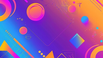 Gradient Geometry Background Image - a captivating and stylish visual. The gradient geometry in the background creates an alluring and modern scene.