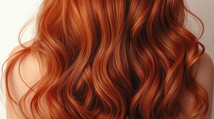 Fototapeta premium Luxurious red waves cascade elegantly, reflecting light with striking brilliance