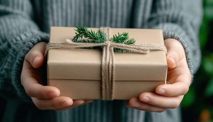 Woman Unwraps Mystery Gift Box, Intrigued by the Unexpected Surprise Inside, A Moment of Wonder and Curiosity, Discovering the Hidden Treasures Within, Gift Opening Celebration, Unboxing the Gift