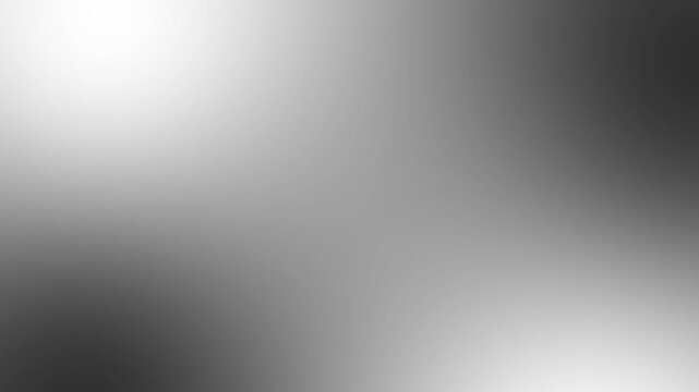 Black and white blur loop animation background. 4k gradient swirl black and white 