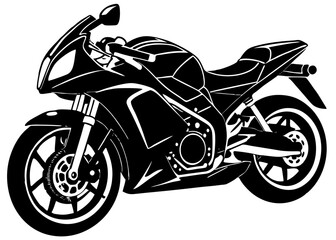 moralistic sports motorcycle vector bike silhouette 