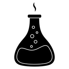 chemical liquid. laboratory icon