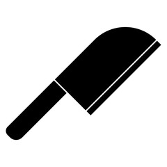 kitchen knife icon vector