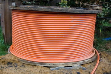 Glasfaser Kabel orange 3
