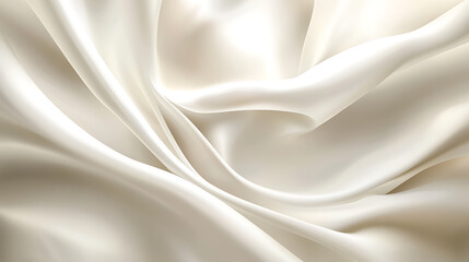 Obraz premium A minimalistic vector graphic with a silk background, featuring a white color palette, neutral tones