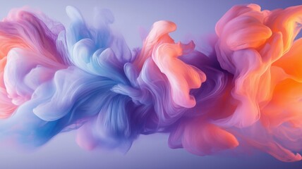 Obraz premium Abstract lines clean white background to emphasize vibrant colors