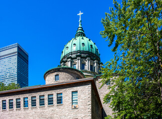 Marie-Reine-du-Monde de Montréal cathedral Québec Canada