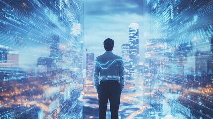 Modernizing businesses with technology. Quick changes and flexible work methods. 