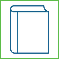 Book Cover icon design