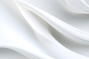 White abstract background with wavy lines