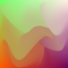 Abstract, modern and colorful mesh gradient Background, latest trend.