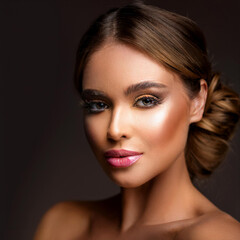 Fototapeta premium Makeup Artistry Empowering Beauty and Confidence