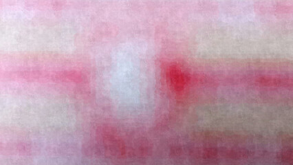Pink and white abstract background. Brush strokes in wavy style.