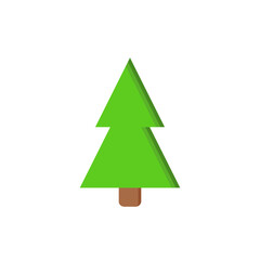 Christmas tree. Vector illustration