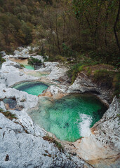 mountain river in the mountains