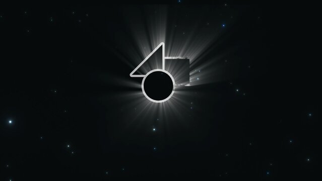 Bright Particles Glowing Clean Corporate Logo Reveal