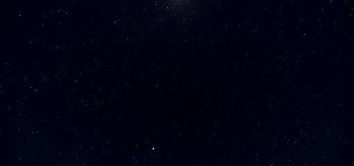 Beautiful Night sky with stars clear with no cloud and moon