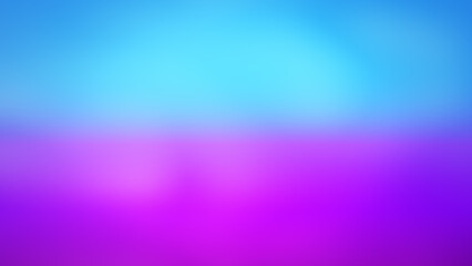 A vibrant blue, pink and purple, gradient background, with blurry white stains, creating a beautiful and eye-catching wallpaper or banner. Space for text, copy space.