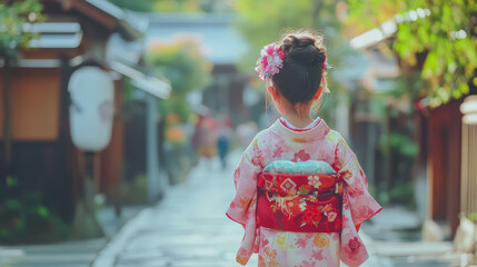 Siti-Go-San is a children's holiday in Japan. children in Japan