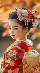 Siti-Go-San is a children's holiday in Japan. children in Japan