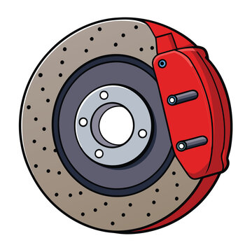 recommend clip art: Brake Caliper vector.