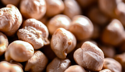 Close-up of chick peas or gram