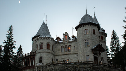 Shots at Savoy Castle, Valle d'Aosta, Italy