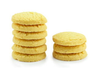 Cookies isolated on white background.