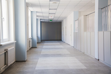 Large empty hallway