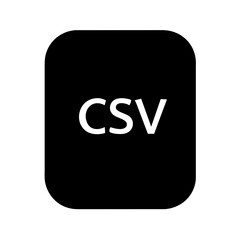 CSV file