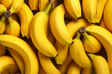 Fresh ripe Bananas as background