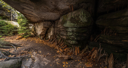 cave in the mountains