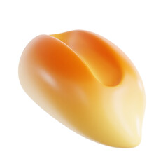 PNG 3D bolillo illustration isolated on a white background