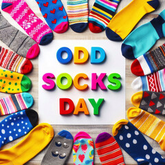 Odd Socks Day - Celebrate Uniqueness & Spread Awareness